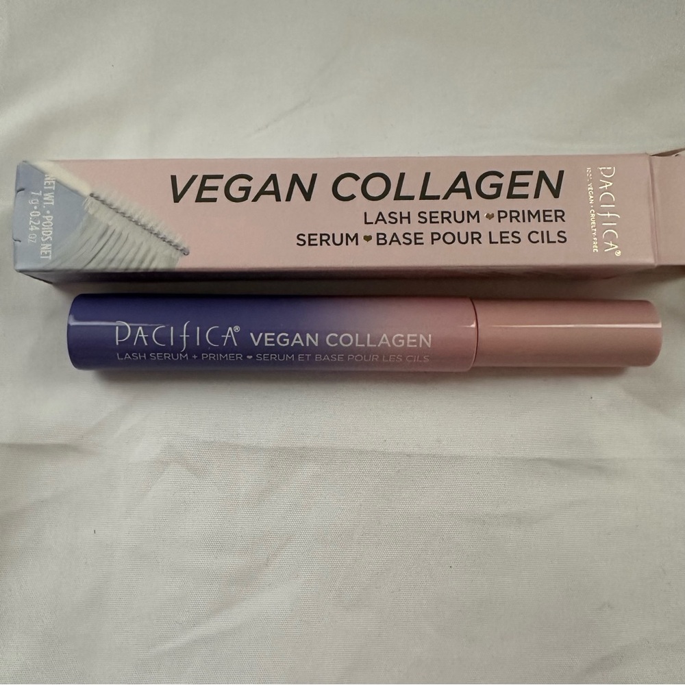 Pacifica Vegan Collagen Lash Serum + Primer Cruelty Free NIB